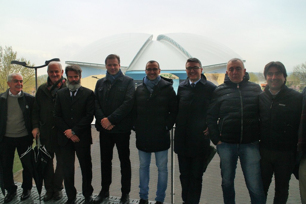 Inaugurata a Pesaro la nuova copertura dell'Adriatic Arena
