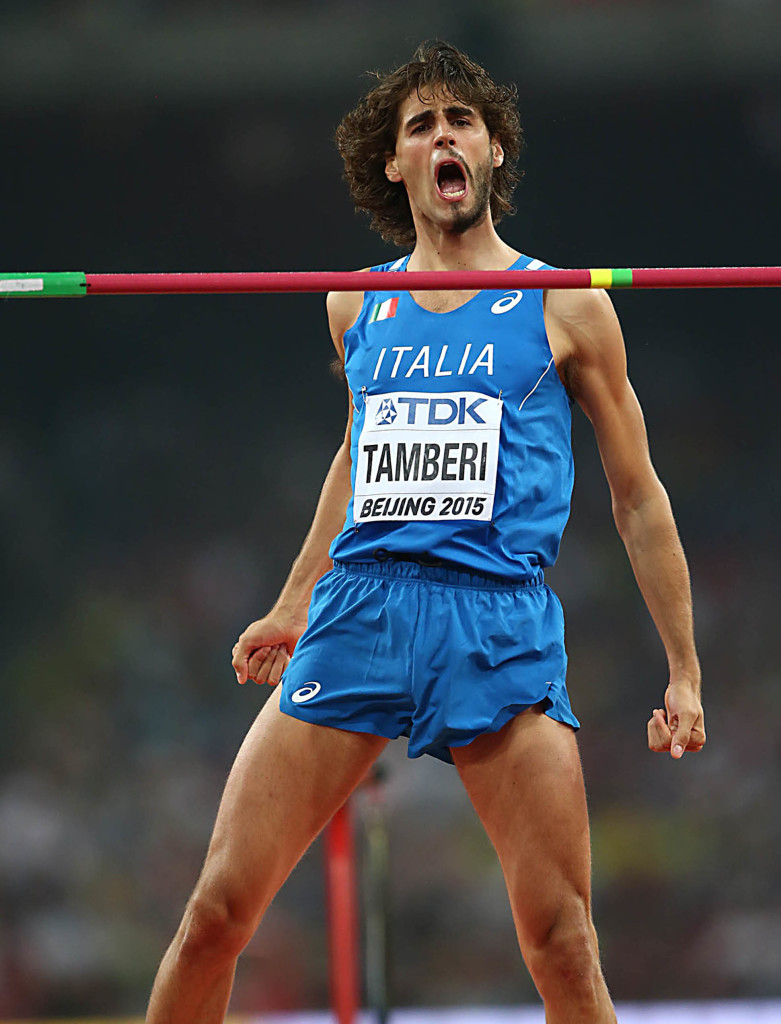 Gianmarco Tamberi capitato della squadra azzurra ai Giochi di Rio