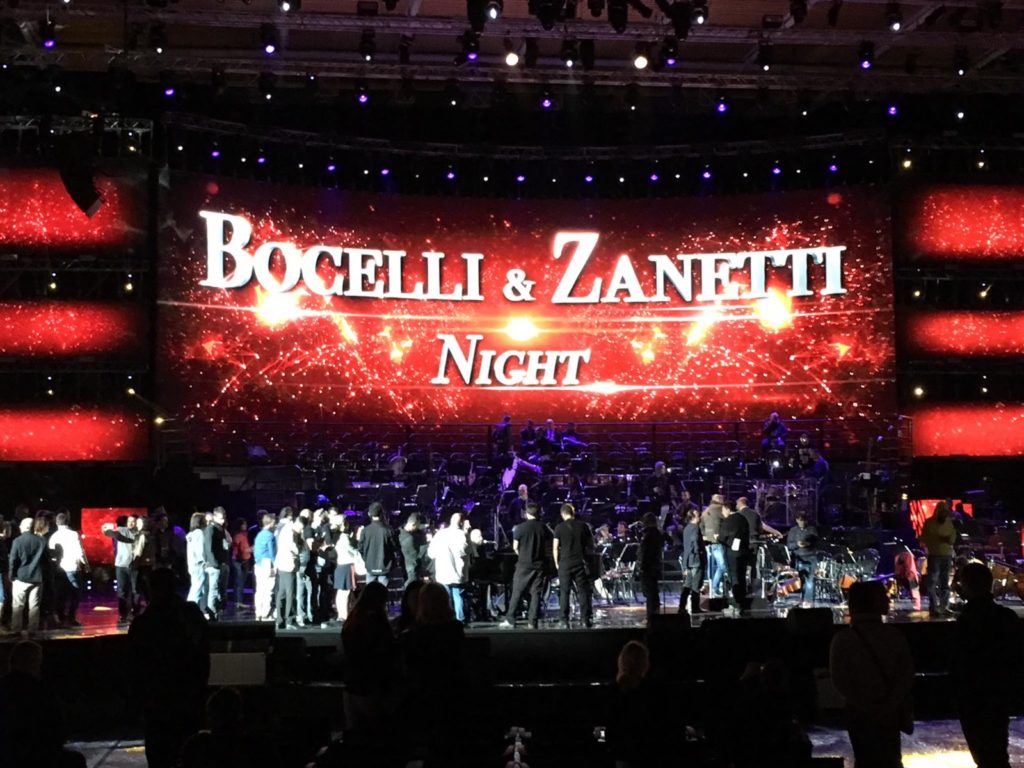 Al “Bocelli and Zanetti Night” Pesaro ambasciatrice di bellezza