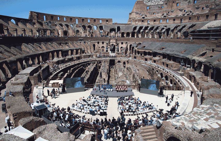 Un Colosseo più bello grazie a Diego Della Valle