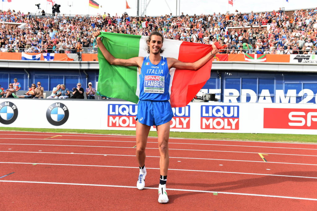 Gianmarco Tamberi vola sull'oro ai campionati europei di Amsterdam 