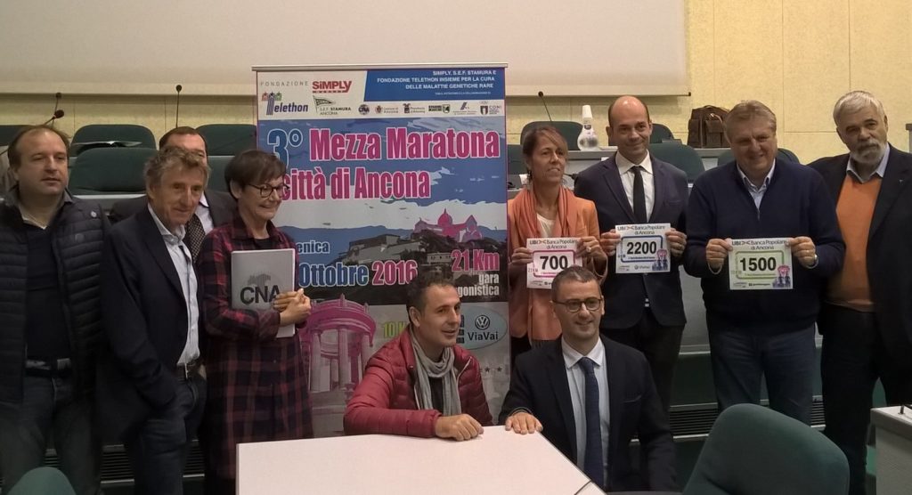 Presentata la terza edizione della Mezza maratona Città di Ancona, organizzata dalla Sef Stamura