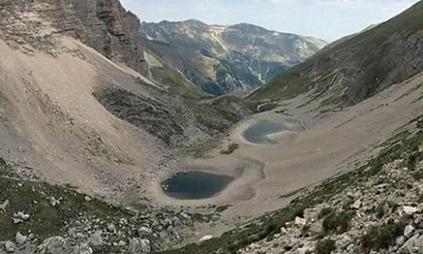 E’ scomparso Pilato, il "lago con gli occhiali" dei Monti Sibillini