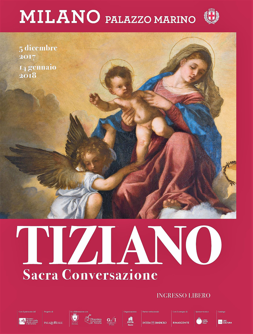 La maestosa Pala Gozzi  di Tiziano a Milano: sarà protagonista dell’esposizione natalizia a Palazzo Marino
