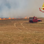 In fiamme alla periferia di Osimo 7 ettari di sterpaglie e vegetazione