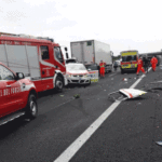 Automedica interviene per un incidente, travolta sull’autostrada da un camion / Foto