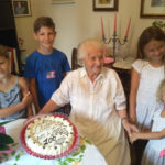 Nonna Lina con bisnipoti