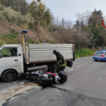 PESARO incidente moto furgone2022-03-15