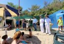Una folla di famiglie accoglie a Pesaro la prima tartaruga ospite della Baia nell’estate 2022