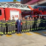Il Prefetto in visita al Comando di Ancona dei Vigili del fuoco