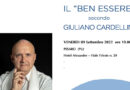 Venerdì Giuliano Cardellini presenta il suo nuovo libro “Vivi il tuo Ben Essere”