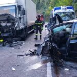 AMANDOLA incidente auto camion2022-10-17