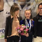 Festa a sorpresa a Castelfidardo per Viola Luciani la campionessa del mondo di pattinaggio più giovane di sempre