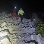 Escursionista soccorso in serata dai Vigili del fuoco sul Monte Conero