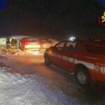 FORCA DI PRESTA automobilisti bloccati bufera di neve2023-02-05 (1)