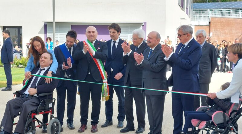 La Lega del Filo d’Oro inaugura il Centro nazionale alla presenza del Presidente della Repubblica Sergio Mattarella
