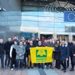 Giovani agricoltori della Coldiretti a Bruxelles: confronto su carne sintetica, nutriscore e futuro del settore
