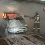 CAMERANO incendio auto2024-01-25